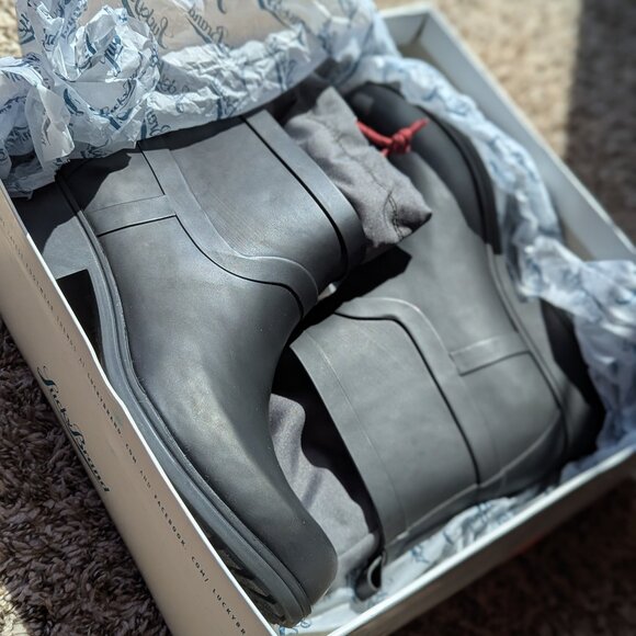 Lucky Brand Women's Rubber Boots Size 9 - Picture 2 of 11